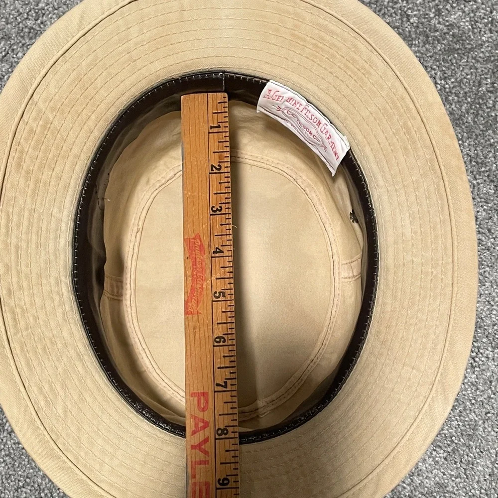 Vintage Filson Tan Bucket Hat - Picture 7 of 8